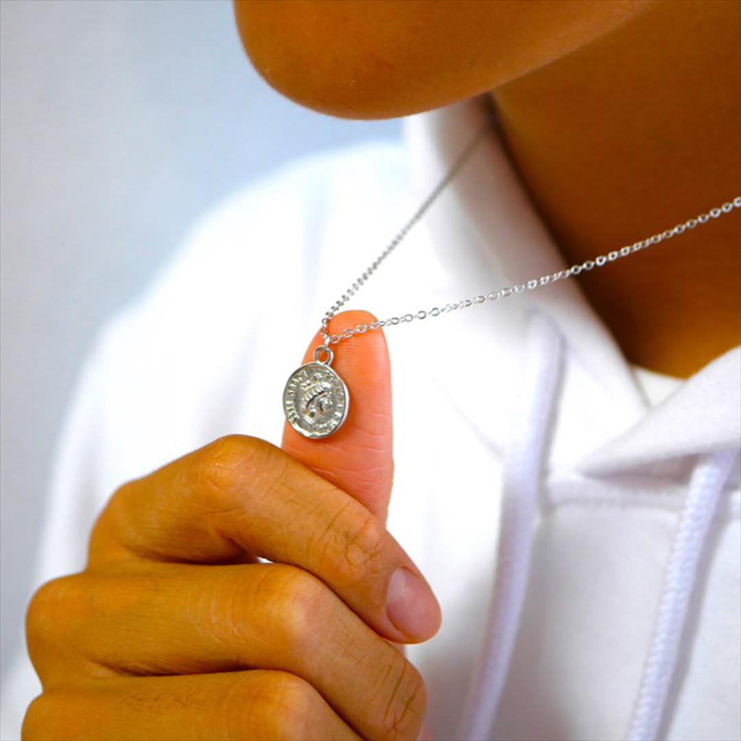 シルバー925 ネックレス 通販 ペンダント シルバーネックレス レディース メンズ シルバーアクセサリー サイズ調整可能 重ね付け 巾着付き おしゃれ きれいめ シンプル 大人 可愛い 通勤 通学 オフィス かわいい プレゼント ギフト クリスマス 誕生日 シルバー ・