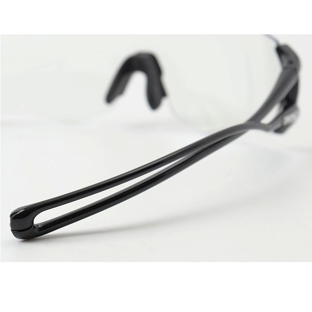 SWANS スワンズ スポーツサングラス EN8G2-0066 通販 スポーツ サングラス 調光サングラス メガネ めがね 眼鏡 調光レンズ E-NOX EIGHT8 G2 UVカットレンズ UVカット メンズ レディース 男女兼用 ユニセックス マラソン 0066.BK/調光クリアtoスモーク ・