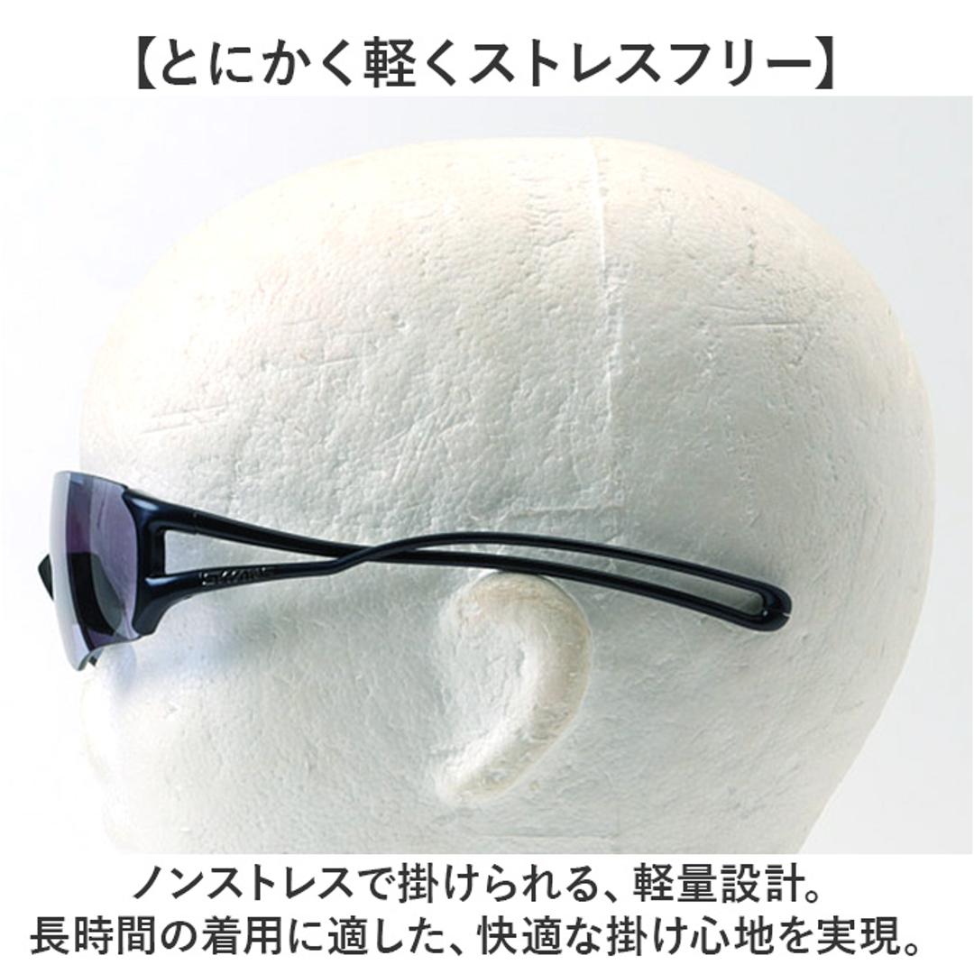 SWANS スワンズ スポーツサングラス EN8-0714 通販 スポーツ サングラス メガネ めがね 眼鏡 E-NOX EIGHT8 ULTRA 軽い 軽量 フィット感 疲れにくい メンズ レディース 男女兼用 ユニセックス マラソン ランニング シルバーミラーxULアイスブルー ・