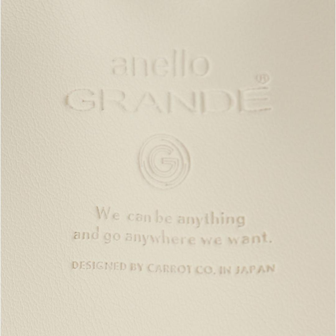 anello GRANDE アネログランデ ショルダーバッグ GTM1023 通販 ショルダーバック 斜めがけバッグ レディース メンズ 大人 サブバッグ 小さめ 通勤 おしゃれ きれいめ シンプル ポケット 多い 合成皮革 NEO CABIN レディースバッグ BK.ブラック ・