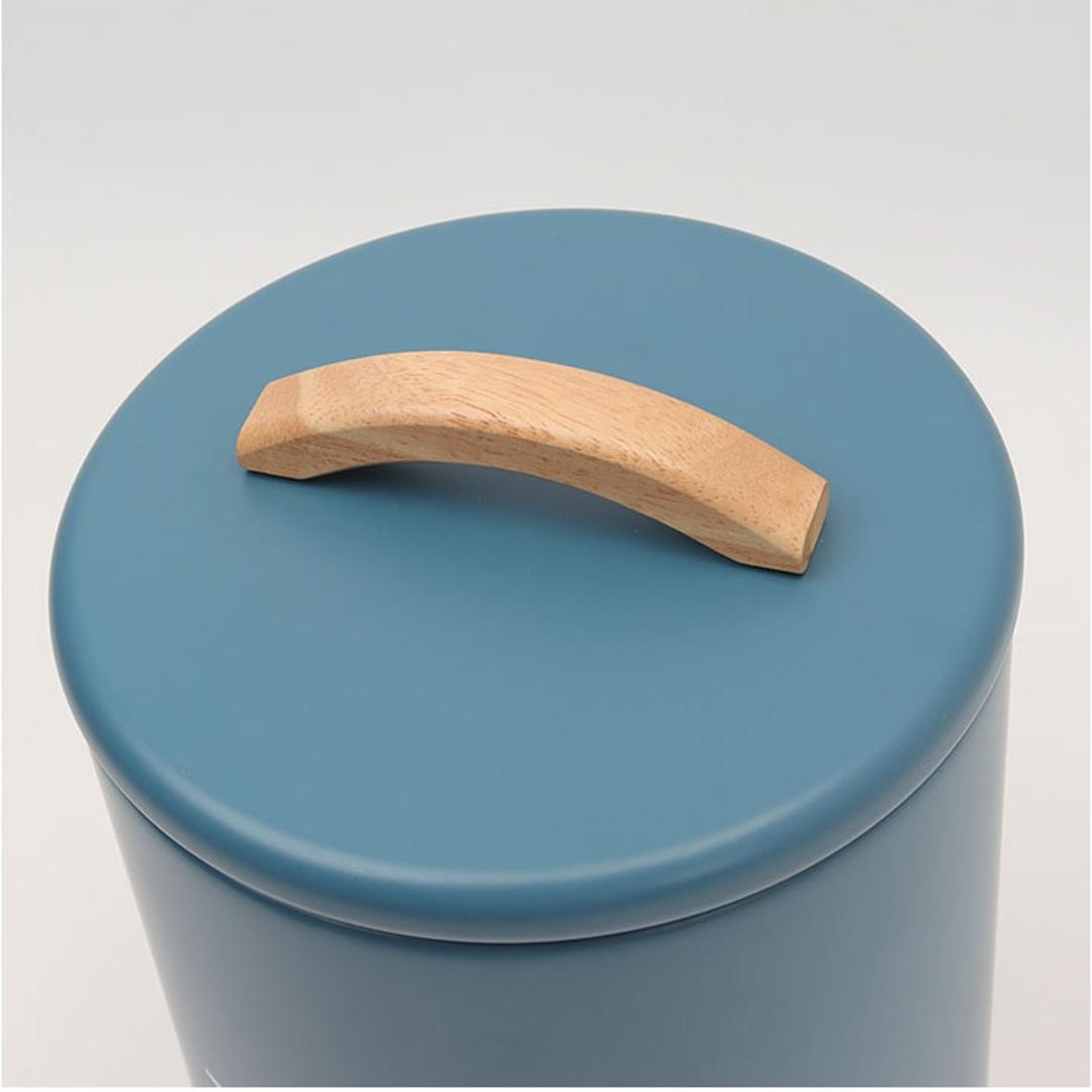 収納ケース 小物 通販 小物入れ ふた付き 収納ボックス アビデ ボワット ラウンドケース おしゃれ オシャレ 缶 収納缶 蓋付き シンプル かわいい 整理整頓 リビング 寝室 玄関 新生活 インテリア 雑貨 IVORY ・