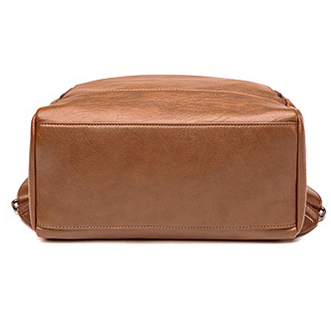 バックパック レディース 通販 2way ショルダー ショルダーバッグ リュックサック デイパック ファッションバッグ バッグバケット カバン バッグ 鞄 かばん スクールバッグ リュック ソフトレザー クロスボーダー カジュアル 鞄 かばん 収納 おしゃれ 通勤 通学 ブラック ・