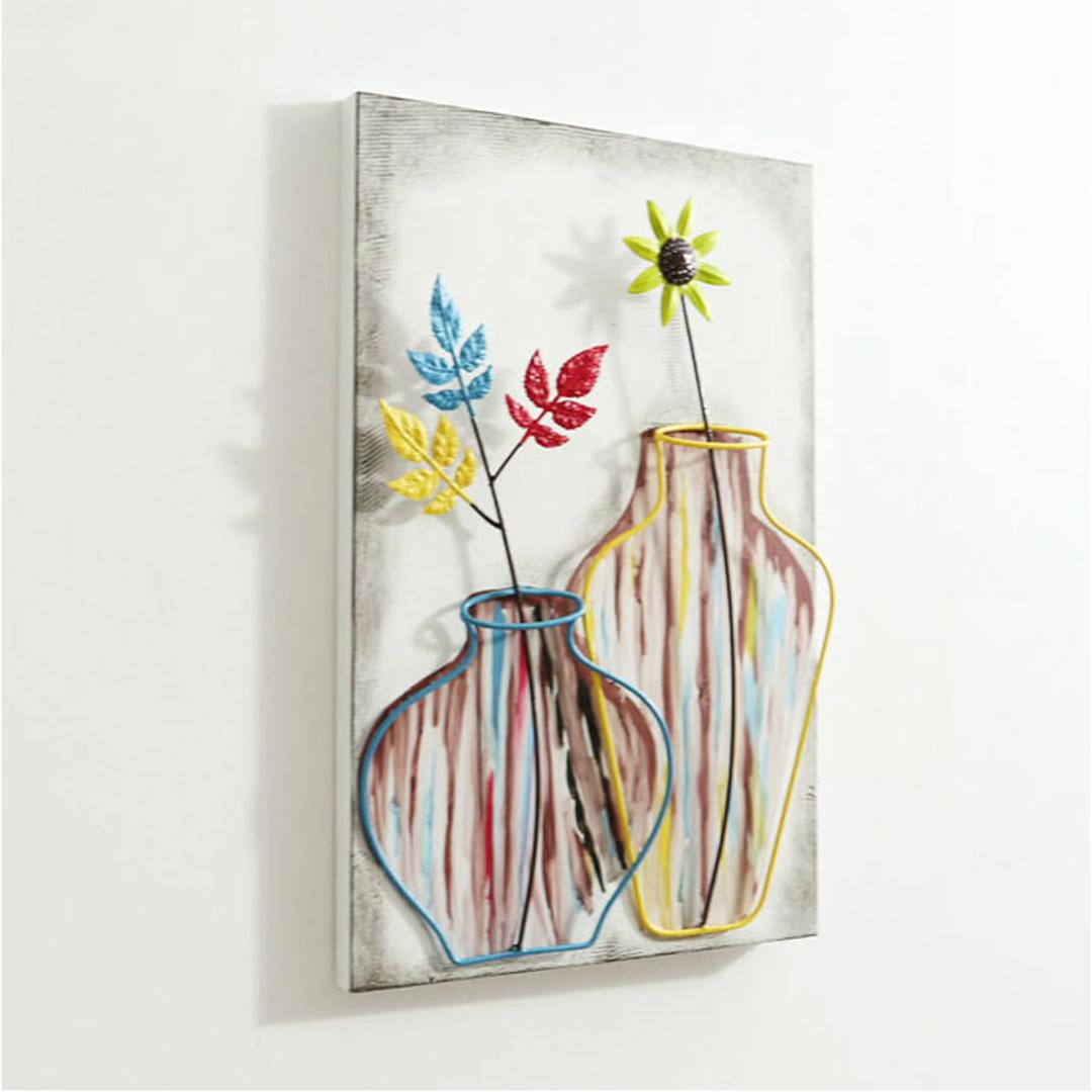 ウォールアート 壁掛け 壁飾り 通販 アートパネル ウォールデコレーション ウォールパネル アートボード 壁面装飾 壁 アンティーク調 立体 フェイクフラワー アイアン雑貨 アイアン製 アイアン 北欧 アート インテリア エレガント 玄関 リビング 部屋 花柄A ・