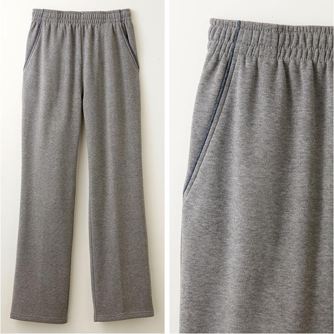 裏起毛 スウェットパンツ 通販 裏起毛パンツ レディース裏起毛スウェットパンツ ロングパンツ パンツ 秋冬 ズボン 冬 ボトムス ルームウェア 部屋着 あったか 暖かい 保温 リラックス ウエストゴム ポケット付き おしゃれ きれいめ ネイビー Mサイズ