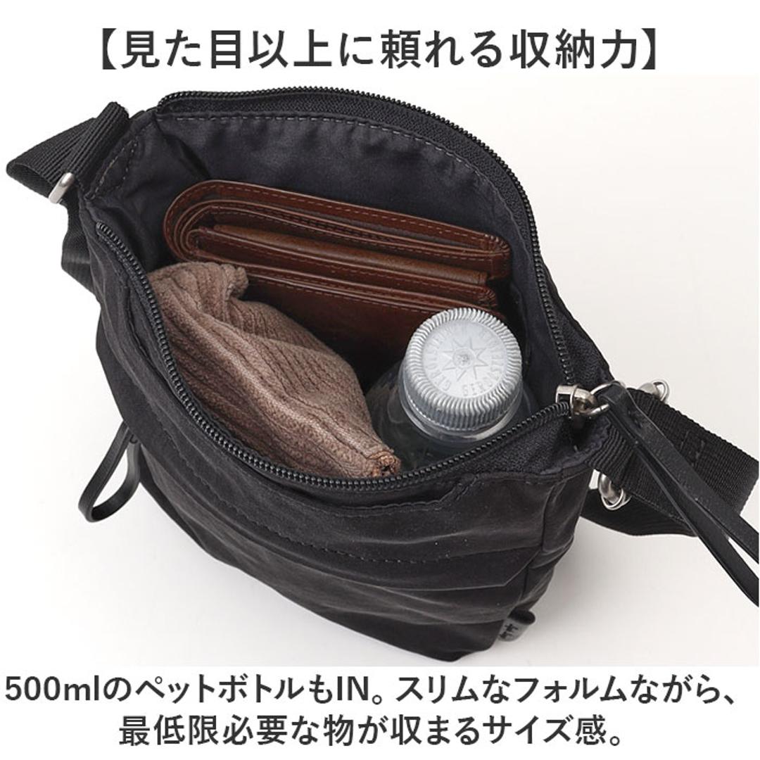 legato largo ショルダー 通販 レガートラルゴ ショルダーバッグ ミニショルダー ミニショルダーバッグ 斜め掛け 斜めがけ レディース バッグ 縦型 小さめ ナイロン LH-F3455 2way 軽い 軽量 かわいい おしゃれ GBE.グレーベージュ ・