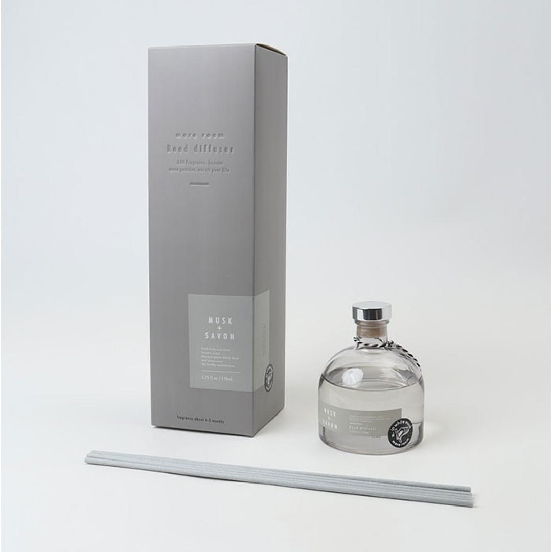 モアルーム ディフューザー 通販 リードディフューザー アロマディフューザー More room ルームフレグランス スティック アロマ 芳香剤 香り 芳香 フレグランス リビング 高級感 長持ち ギフト 贈り物 インテリア おしゃれ ムスク+フリージア ・