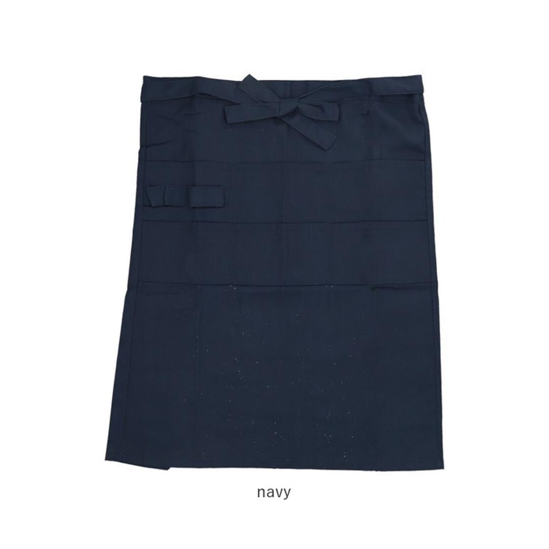 前掛け エプロン 通販 おしゃれ ギャルソン サロン ソムリエ 黒 カフェ ユニフォーム 腰巻き レディース メンズ レストラン カフェエプロン 制服 男女兼用 無地 black ・