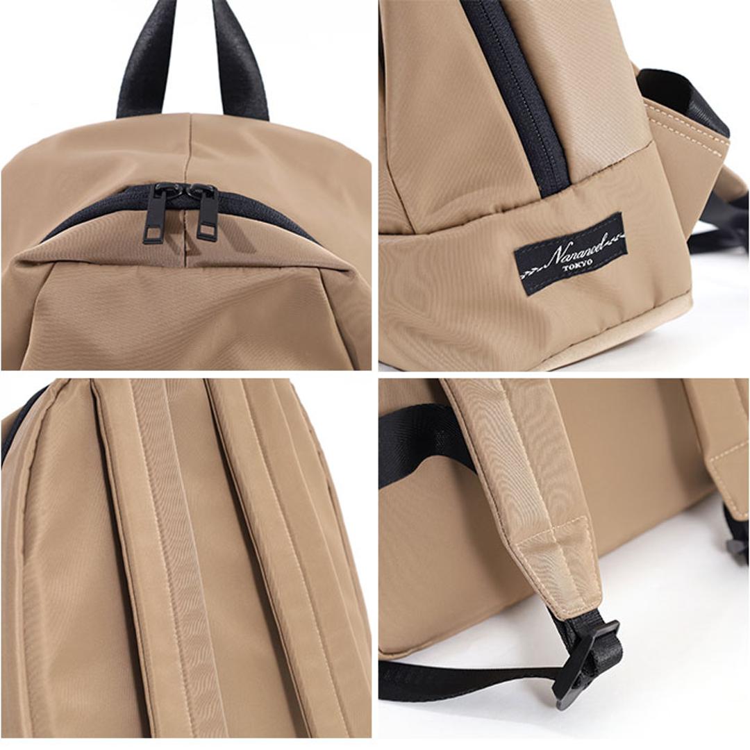 レディース ナイロンリュック 通販 リュックサック A4 リュック pc pcリュック レディースバッグ 鞄 かばん カバン ナナノエル Nananoel ナイロン 旅行 軽量 通勤 通学 大人 カジュアル きれいめ かわいい オシャレ おしゃれ ブラック ・