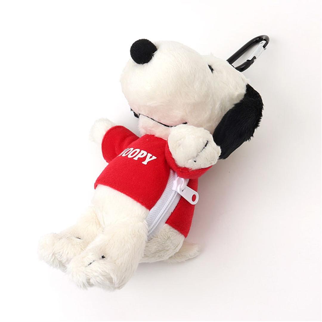 ぬいぐるみエコバッグ キャラクター 通販 エコバッグ エコバック マルシェバッグ マルシェバック 手提げ トート 収納 トートバッグ トートバック お買い物バッグ カラビナ付 マスコット ぬいぐるみ かわいい 可愛い おでかけ ギフト 贈り物 スヌーピー/RD ・