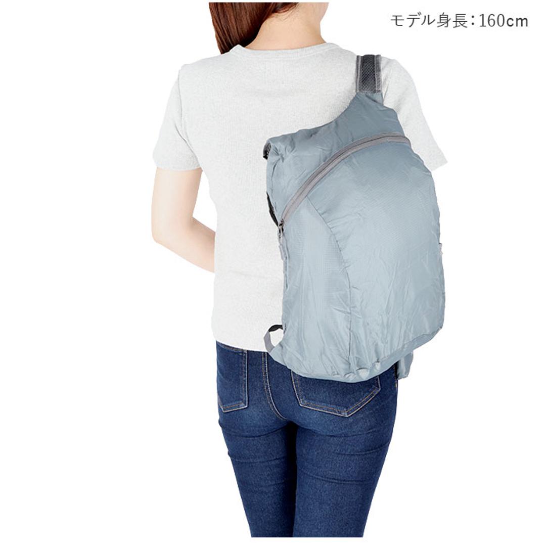 折り畳みリュック 通販 リュック リュックサック ナップザック ポケッタブル サブバッグ サブバック マイバッグ マイバック ショッピングバッグ ショッピングバック 折り畳み 持ち運び エコバッグ エコバック 軽量 男女兼用 メンズ レディース ブルー ・