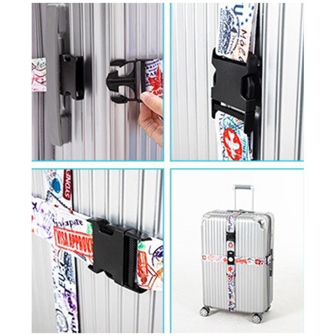 スーツケースベルト TSAロック付き 通販 TSAロックベルト バンド ベルト TSAスーツケースベルト スーツケースバンド tsaロック式 荷物飛び出し防止 旅行用品 トラベル用品 旅行 トラベル トラベルグッズ 旅行グッズ 国内 海外 海外旅行 カラー1 ・