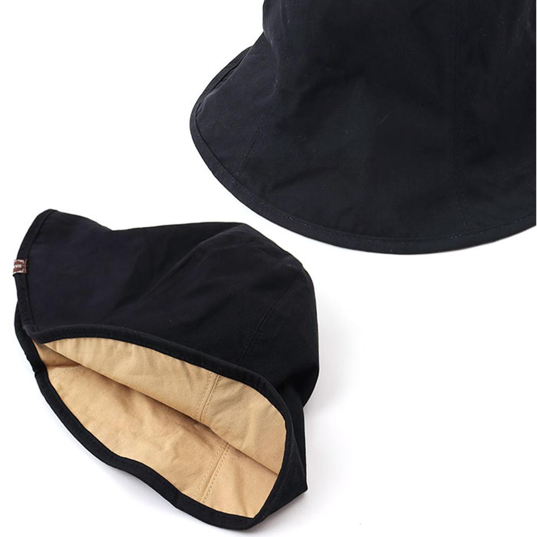 ハット 帽子 レディース 通販 チューリップハット おしゃれ シンプル 無地 可愛い オシャレ かわいい リバーシブル 通勤 通学 日よけ 日除け 運動会 アウトドア 女性 女子 2WAYバックギャザーチューリップハット 401513 レディース帽子 ブラック ・