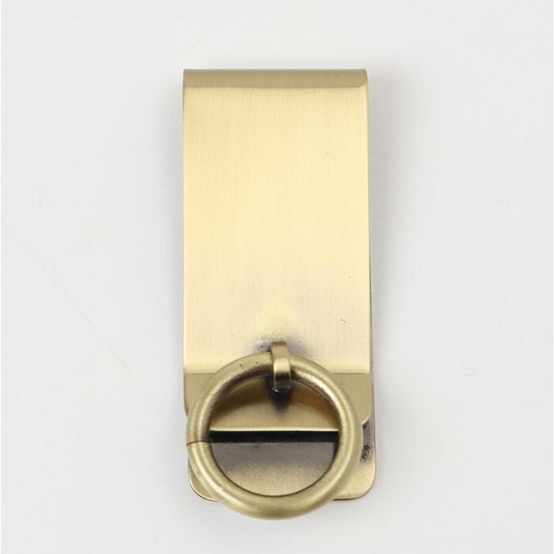ベルトフック キーホルダー 通販 日本製 リング付ベルトフック ベルト フック ベルトクリップ キーリング ベルトにつける カバン に つける 真鍮 真ちゅう つや消し 鍵 カギ メンズ 男性 レディース 女性 シンプル おしゃれ オシャレ ファッション小物 ニッケル ・