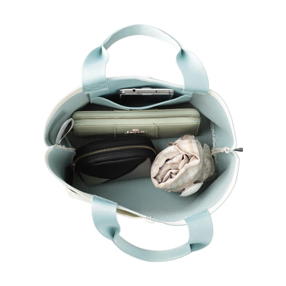 ルートート トートバッグ ROOTOTE 1035 通販 トートバック 小さめ レディース 通学 通勤 手提げバッグ 手提げ袋 手提げかばん 手提げカバン 手提げ鞄 おしゃれ シンプル 無地 配色 ニット 大人 かわいい 自立 R-full DELI デリ BLACK ・