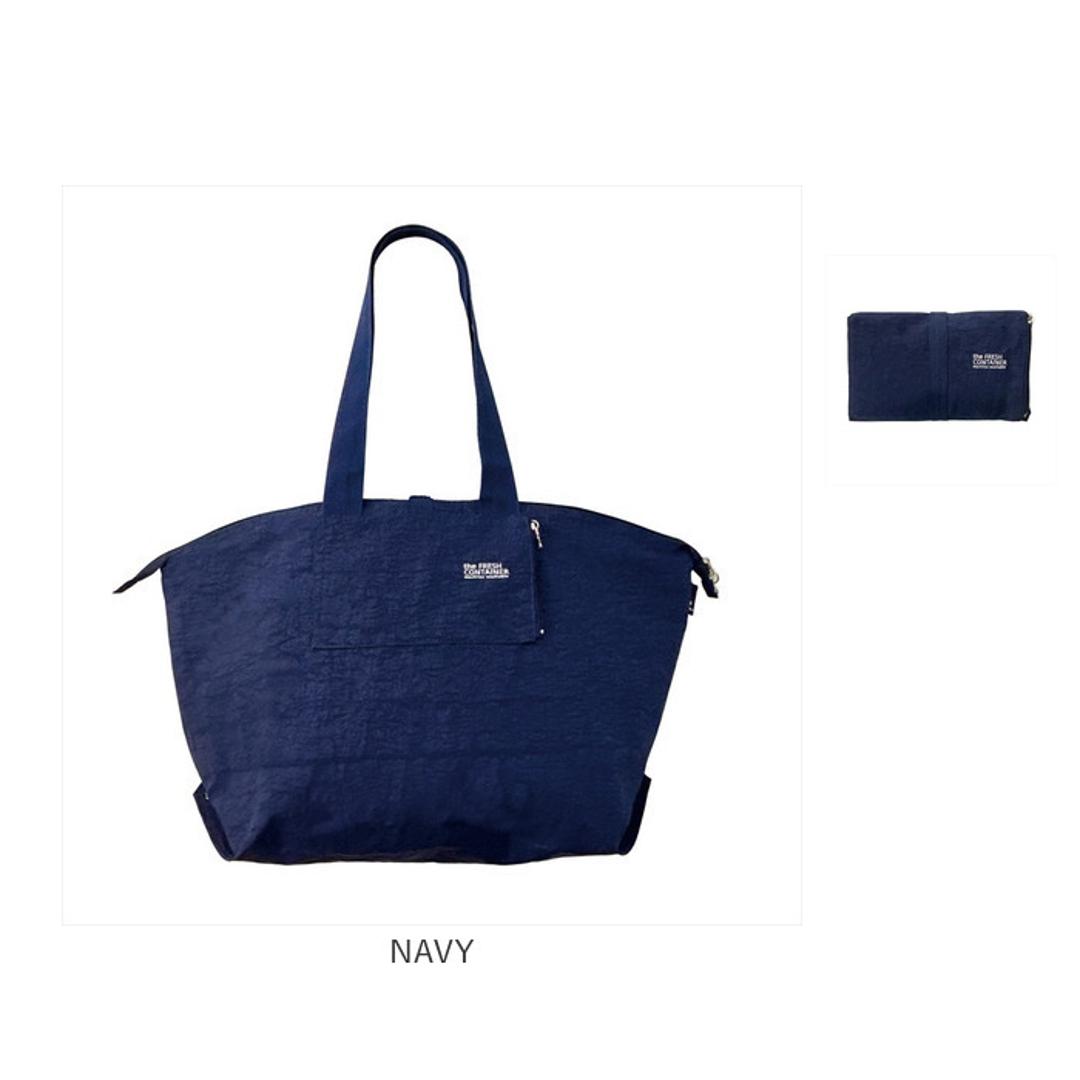 ルートート トートバッグ ROOTOTE 1097 通販 保冷バッグ エコバッグ 買い物バッグ 保冷トートバッグ 折りたたみ コンパクト 大容量 レディース ファスナー付き おしゃれ 軽量 軽い 無地 シンプル 洗える 洗濯機 サーモキーパー BARREL BLACK ・