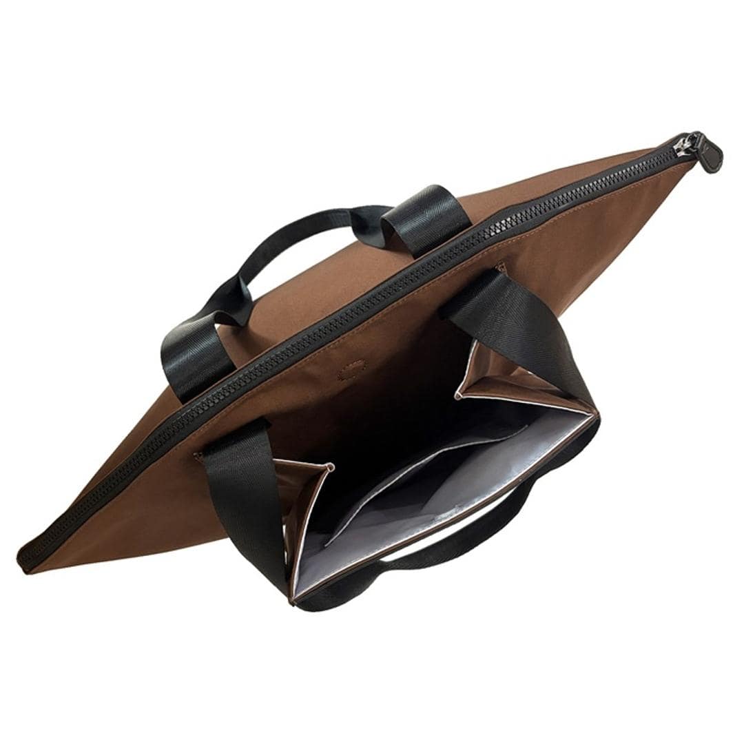 ROOTOTE ルートート トートバッグ 3669 通販 トートバック 肩掛けバッグ 通勤バッグ ビジネスバッグ ファスナー付き ナイロン A4 大容量 レディース 通勤 通学 軽量 軽い 大きめ 旅行 おしゃれ シンプル 大人 13インチPC MEDIUM BLACK ・