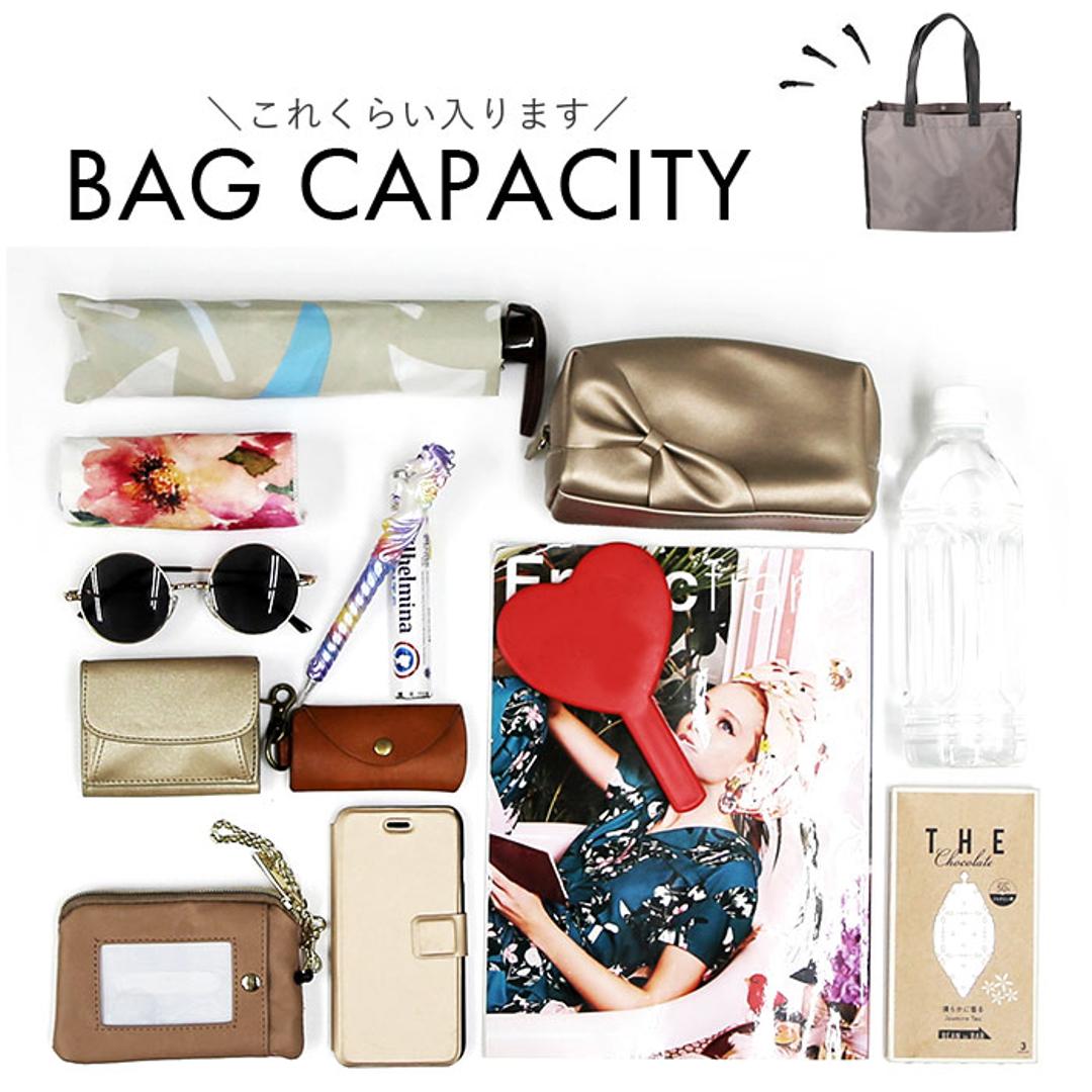 トートバッグ a4 Rename 通販 レディース 大きめ ショルダーバッグ 肩掛け ナイロンバッグ きれいめ 大容量 軽量 おしゃれ ビジネス バッグ バック 通学 通勤バッグ トート かばん リネーム 旅行 トラベル シンプル 無地 マチあり カジュアル ブラック ・