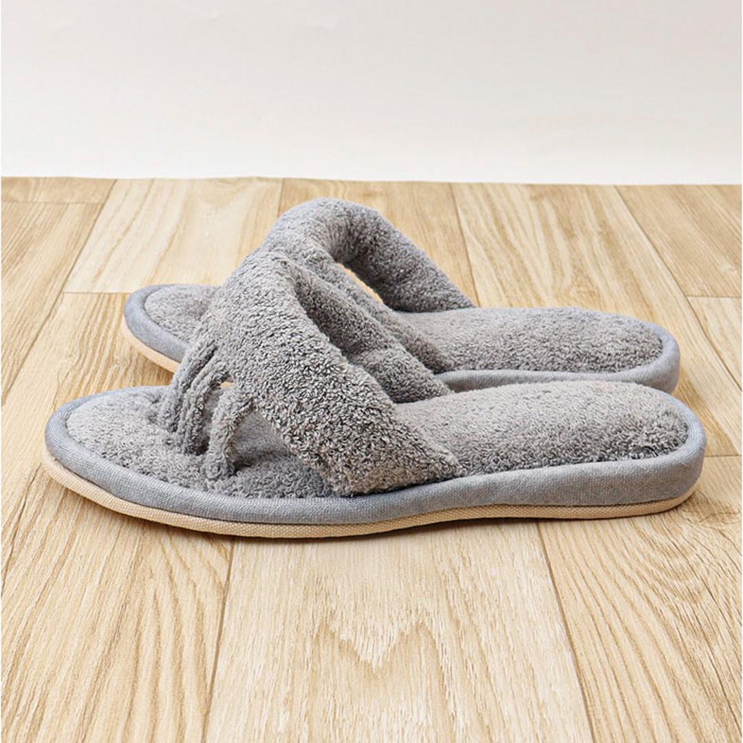 SDS スリッパ 5本指 通販 ルームサンダル 5本指スリッパ タオルスリッパ 室内スリッパ 室内履き 洗える 脱げにくい 歩きやすい タオル地 足指を広げる 鼻緒 トング ソフト 履き心地が良い 吸水性 素足 リラックス 快適 シンプル 無地 夏用 夏 コーラルピンク M(22.5-24cm)