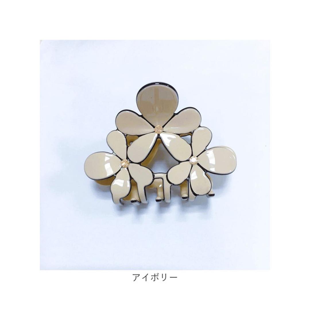 ヘアクリップ 通販 バンスクリップ ヘアアクセサリー クリップ 髪留め 髪飾り お花 花 ヘアアレンジ まとめ髪 アップヘア ハーフアップ ポニーテール かわいい おしゃれ シンプル カジュアル フォーマル 大人 女性 女子 ヘアアクセ ギフト 贈り物 サンドベージュ ・