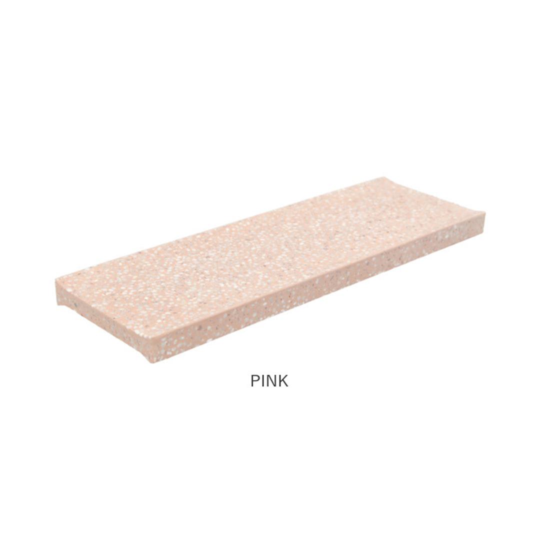 ソイル ディスペンサートレイ 通販 珪藻土 トレー 日本製 プレート SOIL soil Soil 縦8×幅24×厚さ1.5cm DISPENSER TRAY B057 ディスペンサートレイ 速乾 イスルギ 吸水 吸湿 調湿 乾燥 トレイ 洗面台 キッチン ナチュラル WHITE ・