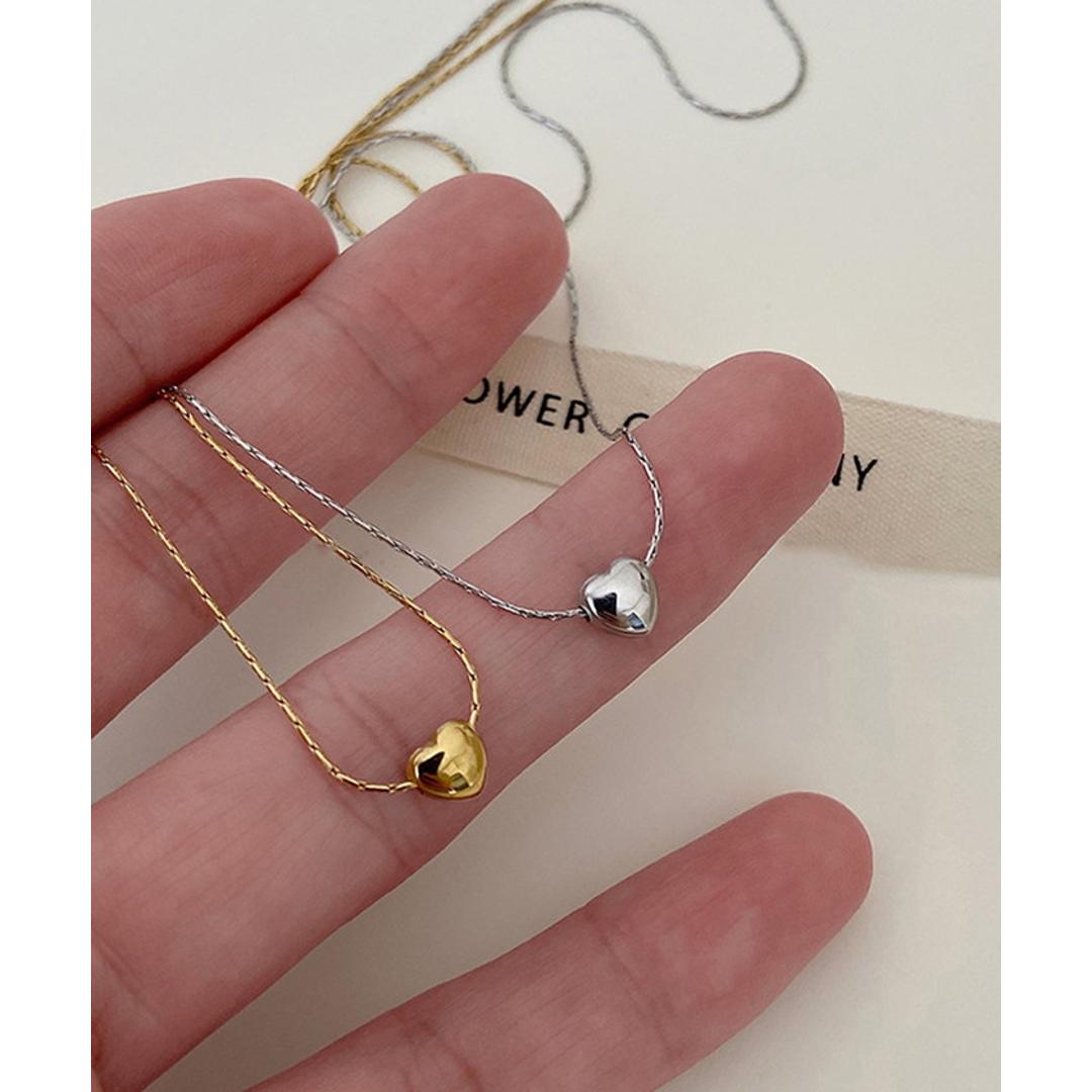 ネックレス レディース シンプル 通販 ペンダント ジュエリー レディースアクセサリー ハート 大人 かわいい おしゃれ 可愛い オシャレ 大人っぽい カジュアル ミニハートネックレス Diamond Hearts ダイヤモンドハーツ nec-001 ゴールド ・