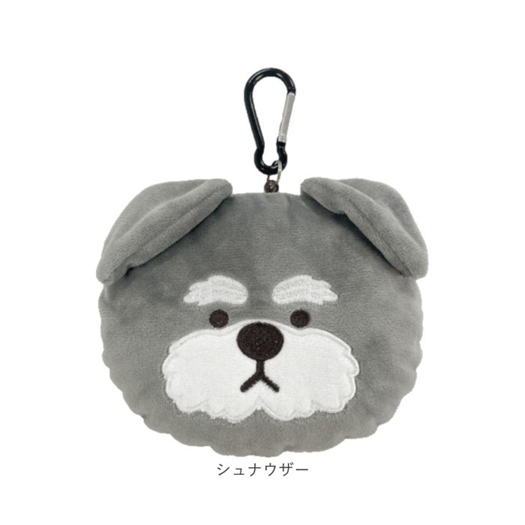 パスケース リール付き ぬいぐるみ 通販 定期入れ もちもちリール付きパスケース icカードケース ミニ ポーチ パスケース付き カードケース 小銭入れ バッグチャーム おしゃれ かわいい 可愛い キャラクター レディース 通学 通勤 キッズ 女の子 雑貨 柴犬 ・