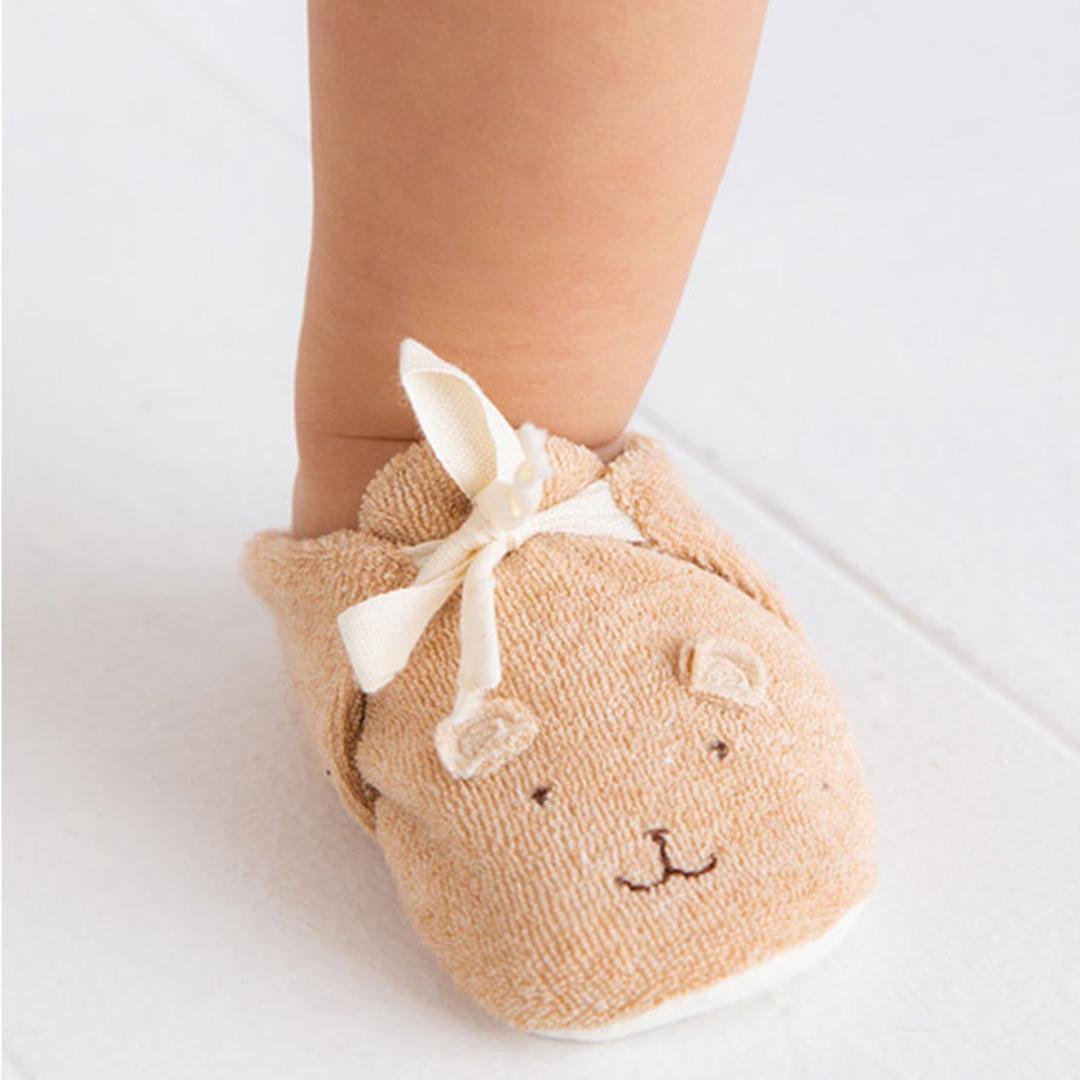 ファーストシューズ 日本製 ベビー 通販 ベビーシューズ ポプキンズ 女の子 男の子 出産祝い 赤ちゃん シューズ 新生児 オーガニックコットン ギフト ベビーギフト 贈り物 靴 くつ ベビー用品 ベビーグッズ おしゃれ オシャレ かわいい 孫 うさぎ ・