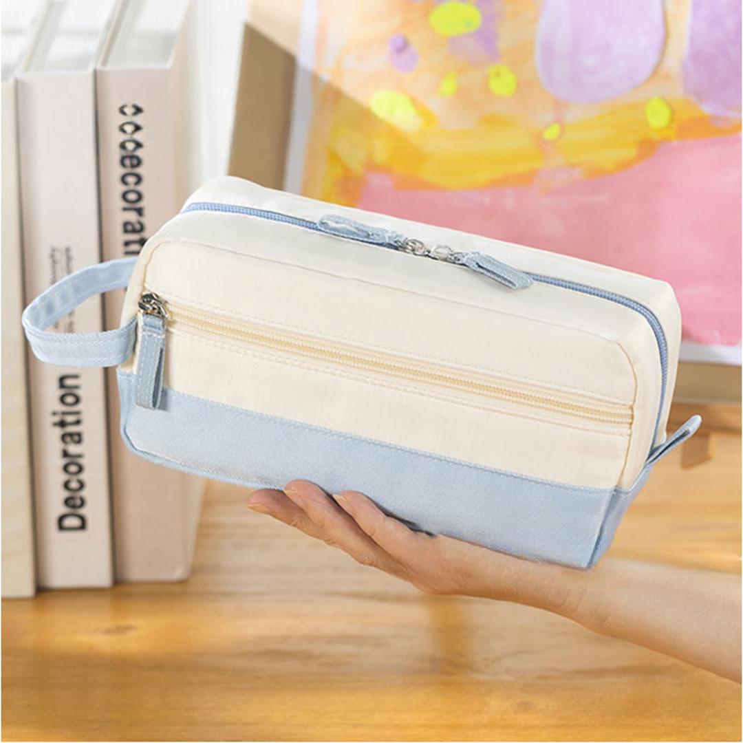 ペンケース 大容量 大人 通販 筆箱 ふでばこ 筆入れ ペン入れ ペンポーチ ケース ポーチ 小物入れ 化粧品収納 常用薬収納 化粧品入れ 常用薬入れ 化粧ポーチ 収納 文房具 筆記用具 おしゃれ かわいい 可愛い ギフト ブラック ・