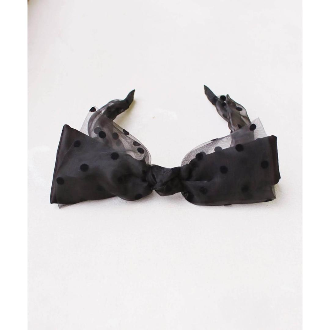 Rora カチューシャ キッズ 通販 かおり リボンカチューシャ ヘッドドレス 髪飾り リボン サテン オーガンジー 幅広 太め フォーマル 女の子 子供 子ども こども 結婚式 パーティー 大人っぽい 七五三 ハロウィン かわいい おしゃれ ヘアアクセサリー ブラック フリー