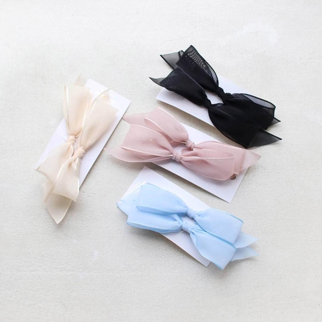 Rora ヘアクリップ キッズ 2個セット 通販 ヘア クリップ 68412302 モーニングリボンクリップ リボン 子供 女の子 大人っぽい 卒園式 入学式 結婚式 発表会 おしゃれ かわいい オシャレ 可愛い ヘアーアクセサリー ヘアアクセサリー キッズファッション ブラック フリー