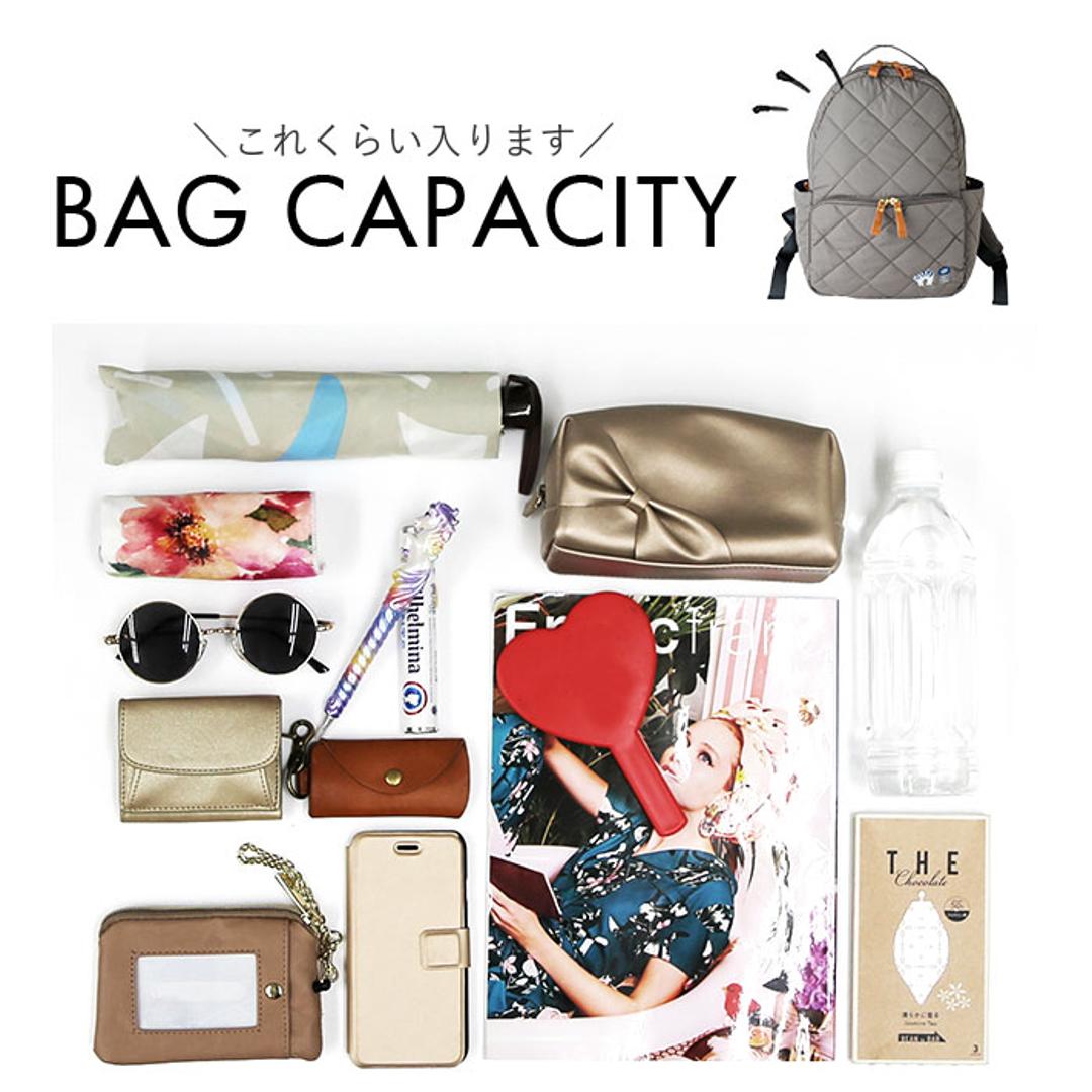 fikalycka リュック フィーカリュッカ 通販 リュックサック ミニリュック キルティングリュック バックパック デイパック レディース 小さめ おしゃれ かわいい ナイロン 通勤 旅行 猫グッズ ネコ ねこ fika lycka レディースバッグ カーキ ・