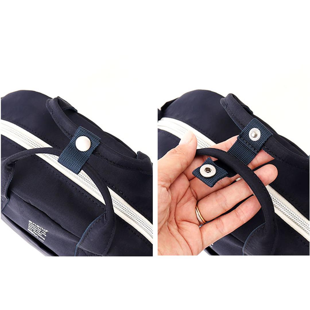 アネロ ショルダーバッグ anello ATM0963 通販 ショルダーバック 斜めがけバッグ ミニボストンバッグ レディース 小さめ メンズ 斜めがけ 大人 軽量 軽い ナイロン 撥水 ファスナー付き かわいい シンプル 旅行 PARADE レディースバッグ BK.ブラック ・