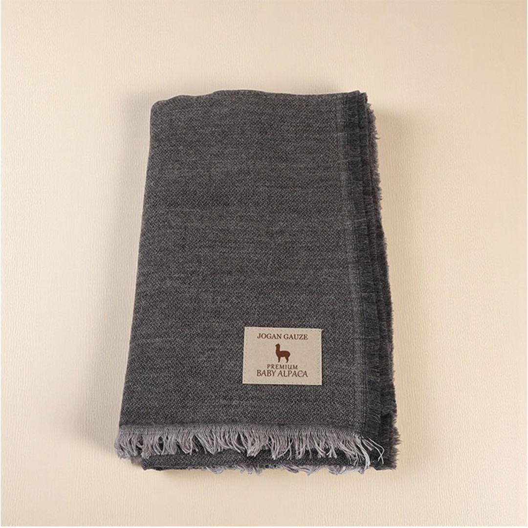 アルパカ ガーゼストール 通販 ストール ガーゼ ショール マフラー ネックウォーマー 大判 ひざ掛け 滑らか 軽い 柔らかい やわらかい あったか あたたかい 暖かい シンプル 無地 レディース メンズ 男女兼用 冬 ギフト 贈りもの ブラウン ・