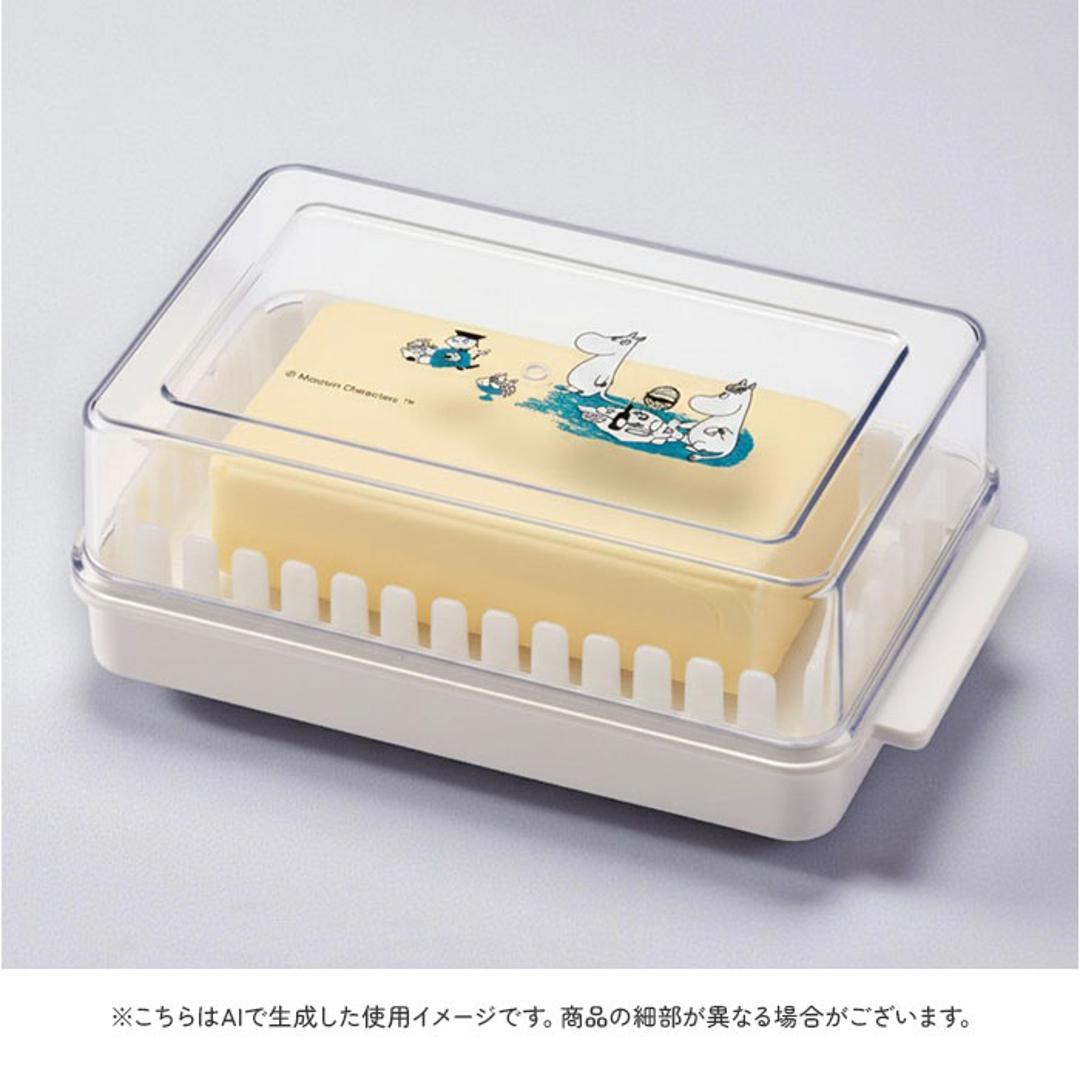 スケーター バターケース カッティングガイド付 通販 日本製 バター容器 バター ケース ガイド付き ナイフ付き カット 5g skater BTG1N キャラクター 女の子 男の子 贈り物 ギフト 簡単 便利 かわいい おしゃれ SNOOPY水彩 ・