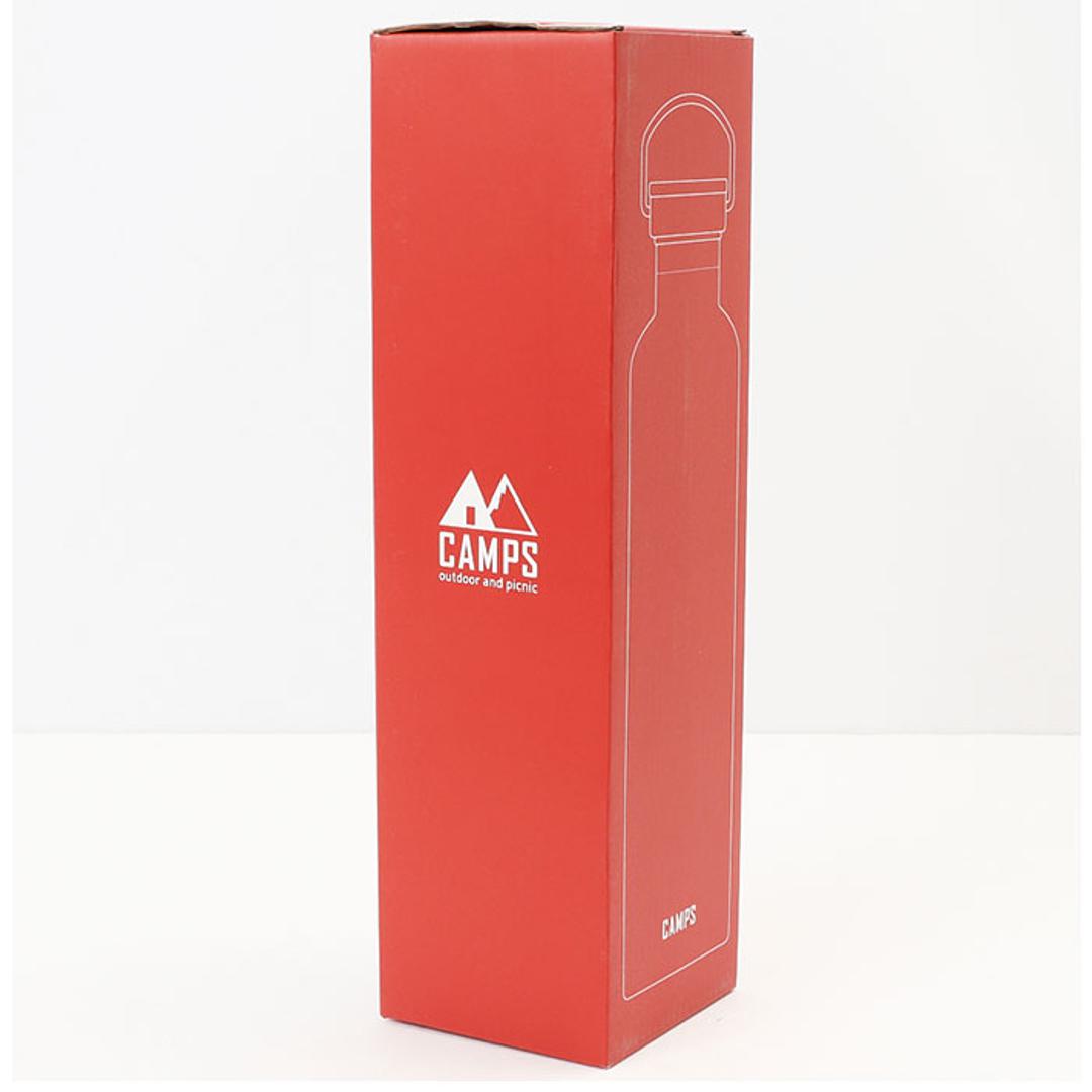 キャンプス CAMPS 水筒 1l 通販 保冷温クラシックボトル1L ステンレスボトル マグボトル マイボトル 直飲み ボトル ダイレクトボトル 保冷 保温 大容量 男の子 女の子 キャンプ用品 アウトドア おしゃれ シンプル ピクニック 日用品 オレンジ ・