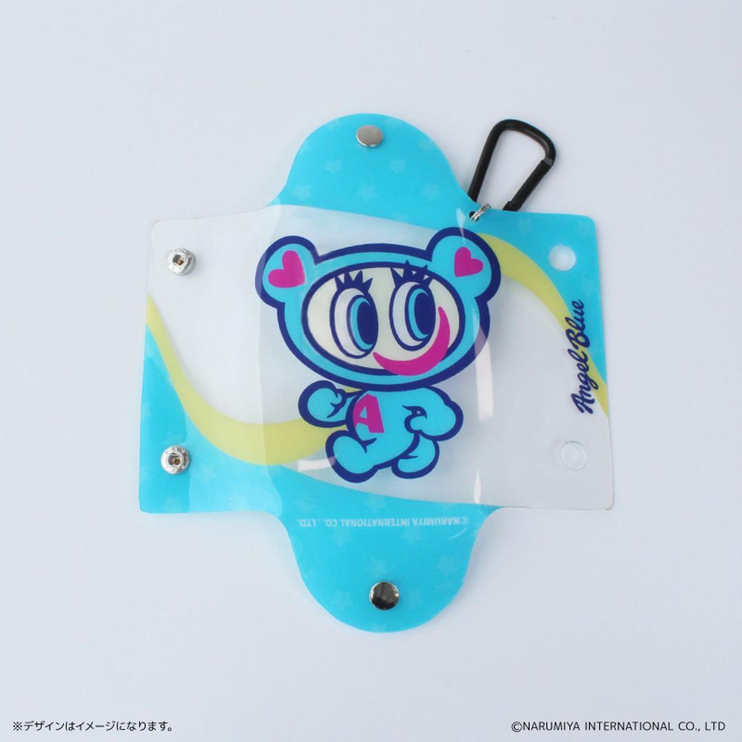 ナルミヤキャラクターズ グッズ 通販 エンジェルブルー ナルミヤ NARUMIYA ポーチ クリアポーチ カラビナ クリアマルチケース クリアケース 化粧ポーチ 女の子 小学生 女子 中学生 ブランド キャラクター かわいい 可愛い おしゃれ オシャレ ナカムラくんアップ ・