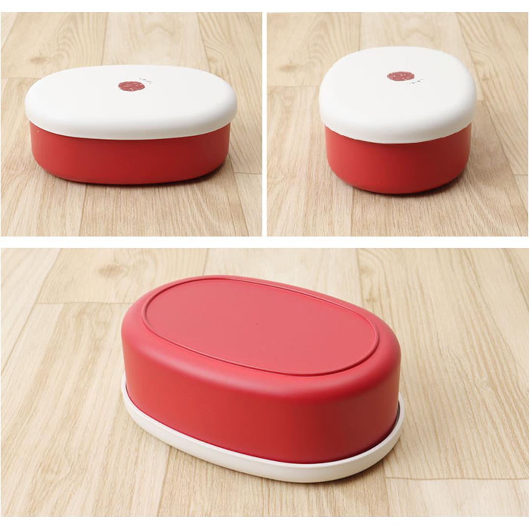 弁当箱 1段 480ml 通販 日本製 ランチボックス 一段 お弁当箱 一段弁当箱 レディース 大人 女子 おしゃれ シンプル 小さめ かわいい 中フタ以外 食洗機対応 蓋を外して 電子レンジ対応 中学生女子 女の子 高校女子 弁当用品 お弁当グッズ 食器 うめぼし ・