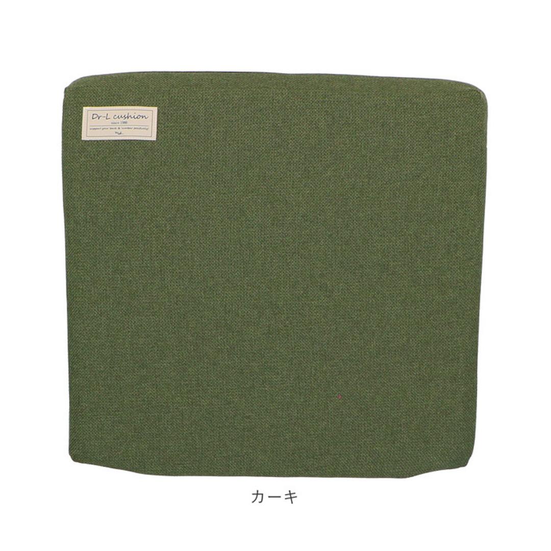 ドクターエルクッション 通販 マルチレスト 傾斜 6° 背もたれ リラックス 腰 姿勢 座布団 クッション チェアパッド オフィス ドライブ ソファ 椅子 車いす デスクワーク 硬め 前傾 6度 ブラック ・