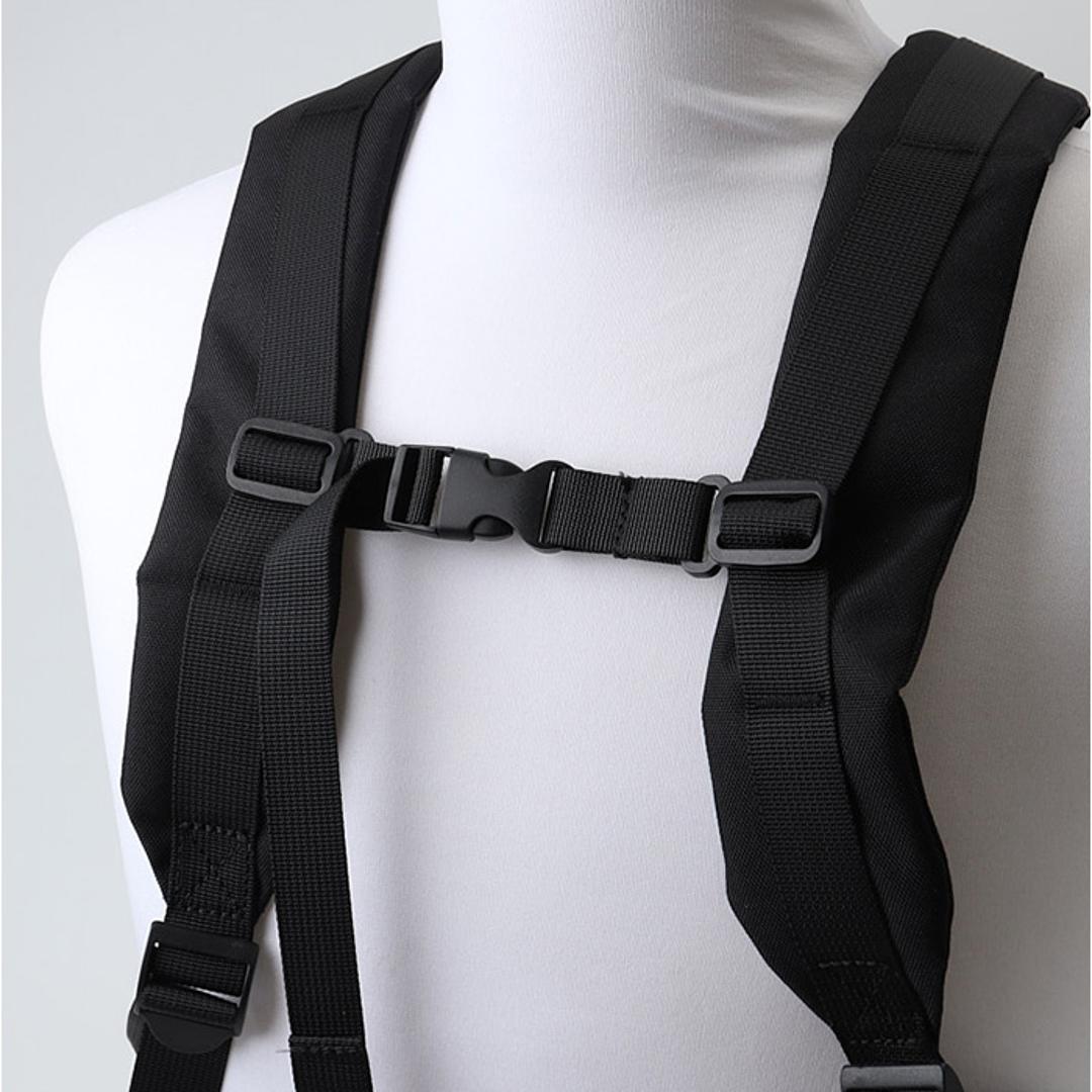 DEVICE リュック デバイス DRN25089 通販 リュックサック バックパック デイパック メンズ A4 撥水 通学 通勤 旅行 アウトドア 背面ファスナー 直結 PC収納 男子 高校生 大容量 シンプル 大人 男性 自転車 バイク メンズバッグ ブラック ・