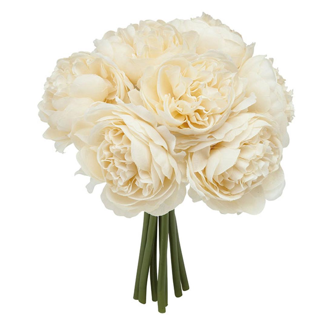 ブーケ 造花 通販 インテリア 花束 花 ラナンキュラス アーティフィシャルフラワー アーティフィシャルグリーン アートフラワー フェイクフラワー フェイクグリーン おしゃれ 人工観葉植物 花材 FB-2514 パフィーラナンキュラスブーケ ポピー YDM アイボリー ・