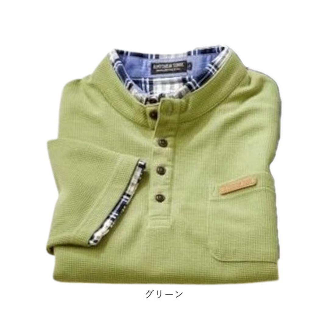 トレーナー メンズ 通販 半袖トレーナー 衿トレーナー 半袖 男性 紳士 トップス カジュアル シンプル 無地 おしゃれ 重ね着風 快適 通気性 メンズファッション 普段着 大人 紳士服 敬老 父の日 プレゼント ギフト グレー Sサイズ