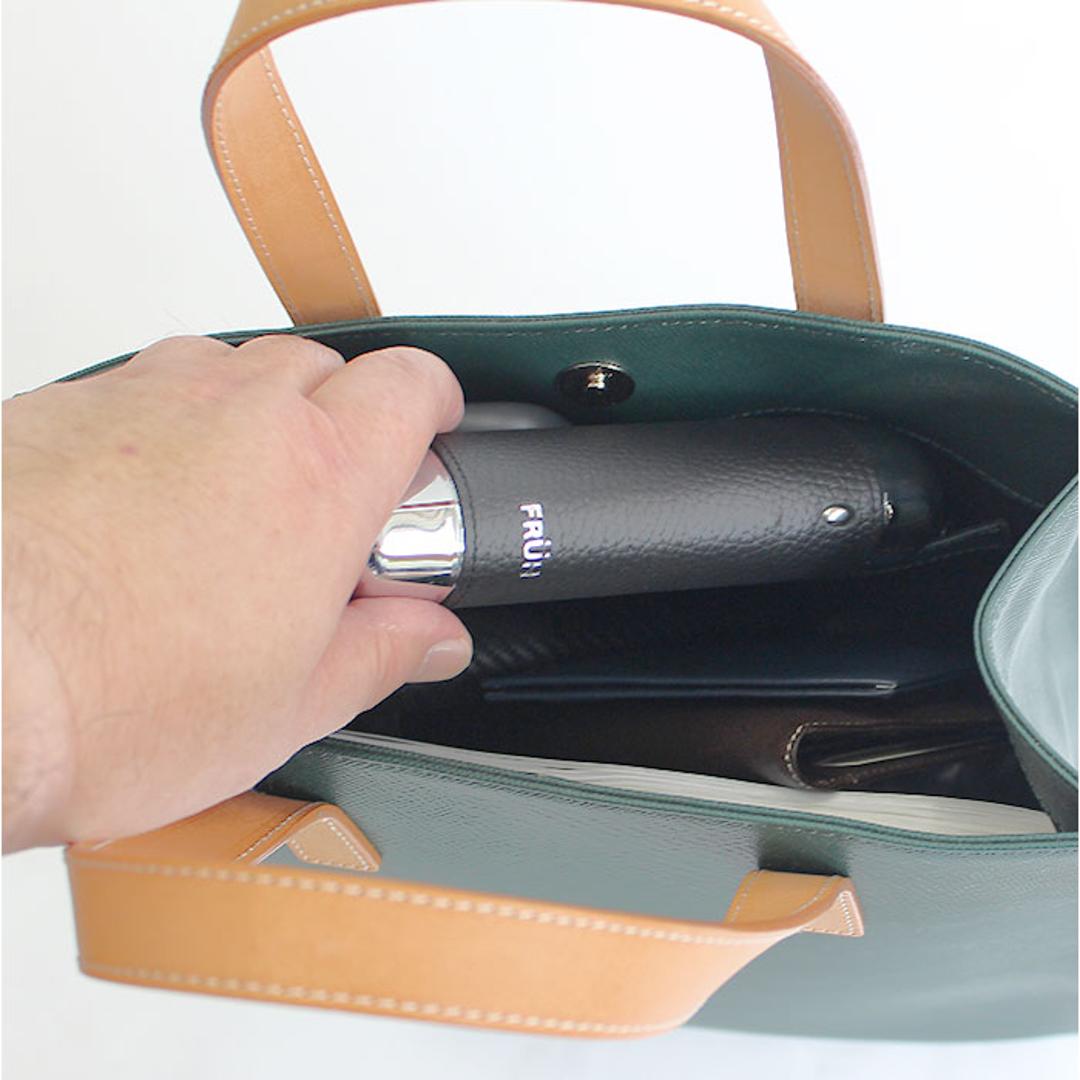 FRUH フリュー 眼鏡ケース 通販 メガネケース ペンケース おしゃれ グラスケース 眼鏡入れ めがね入れ メガネ入れ ケース 収納 眼鏡 めがね メガネ 本革 本革巻き 牛革 コンパクト メンズ レディース 大人 男女兼用 ギフト 贈り物 漆黒 ・