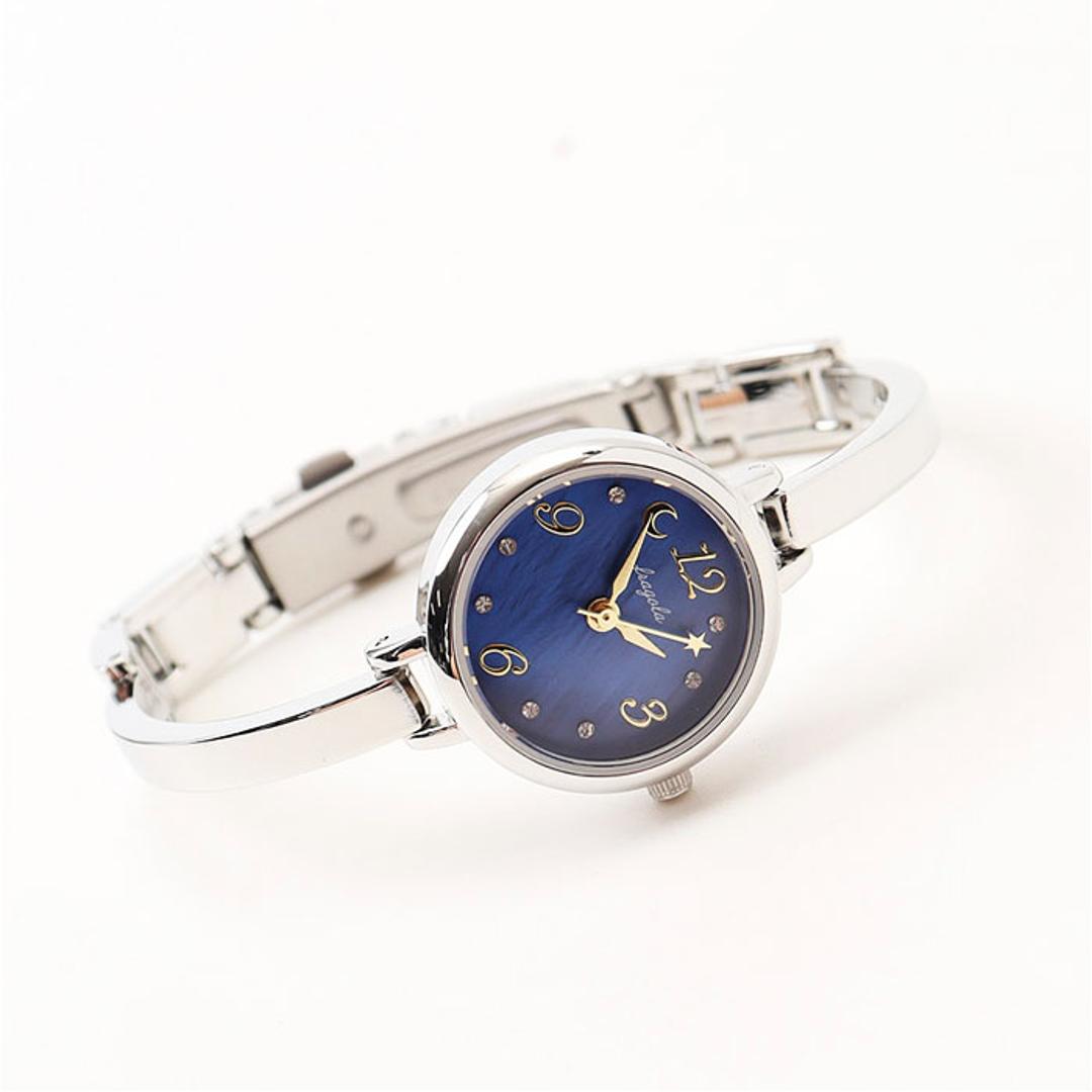 腕時計 レディース ウォッチ 通販 バングルウォッチ リストウォッチ レディースウォッチ かわいい おしゃれ 可愛い 通勤 通学 女性 学生 着脱簡単 オシャレ 日本製ムーブメント fragola フラゴラ H04924A-4 フォロー レディース腕時計 ネイビー ・