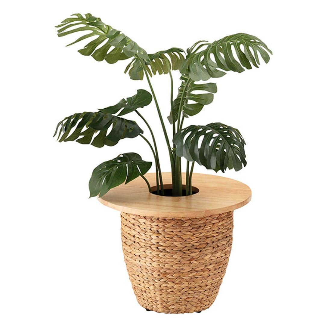 東谷 プランターテーブル 通販 プランターカバー サイドテーブル helppo 小物置き テーブル 机 植木鉢 天板 観葉植物 木製 天然木 おしゃれ ナチュラル プランター 鉢植え 蓋 ふた ウッド 北欧 ガーデニング あずまや インテリア 八角 ・