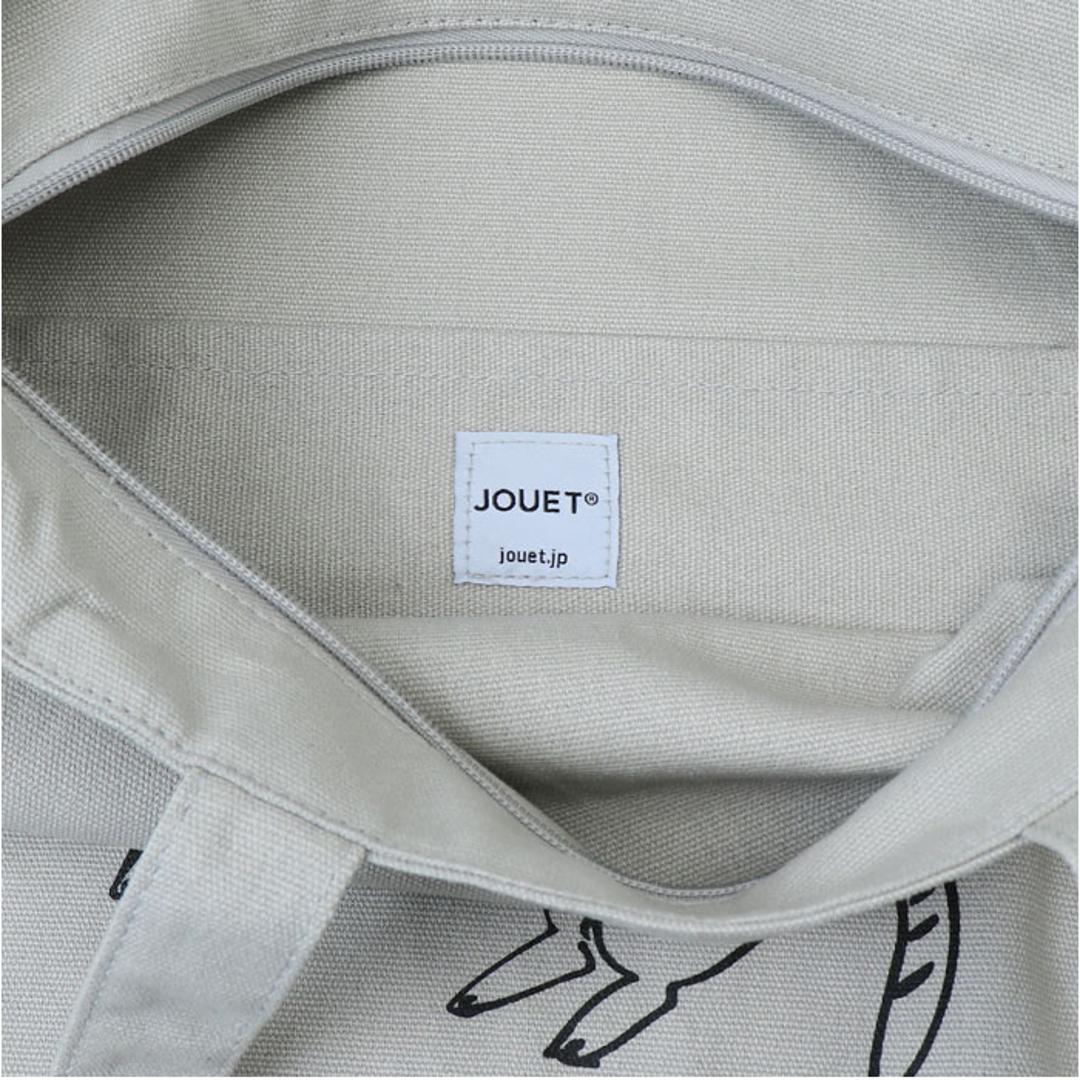 ジョエット トートバッグ JOUET J6941 通販 トートバック トート バッグ プリントトート レディース おしゃれ シンプル 肩掛け 布 キャンバス 大きめ ファスナー A4 通勤 通学 オシャレ 可愛い かわいい レディースバッグ Aタイプ ・