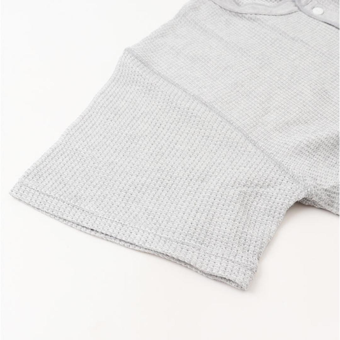 JEMORGAN ワッフル JE197-22S ジェーイーモーガン 通販 Tシャツ カットソー 半袖 トップス メンズ インナー 重ね着 ワッフル生地 ヘンリーネック 夏 春夏 夏物 夏服 レディース 大きいサイズ アメカジ 男性 紳士 メンズファッション ホワイト Mサイズ