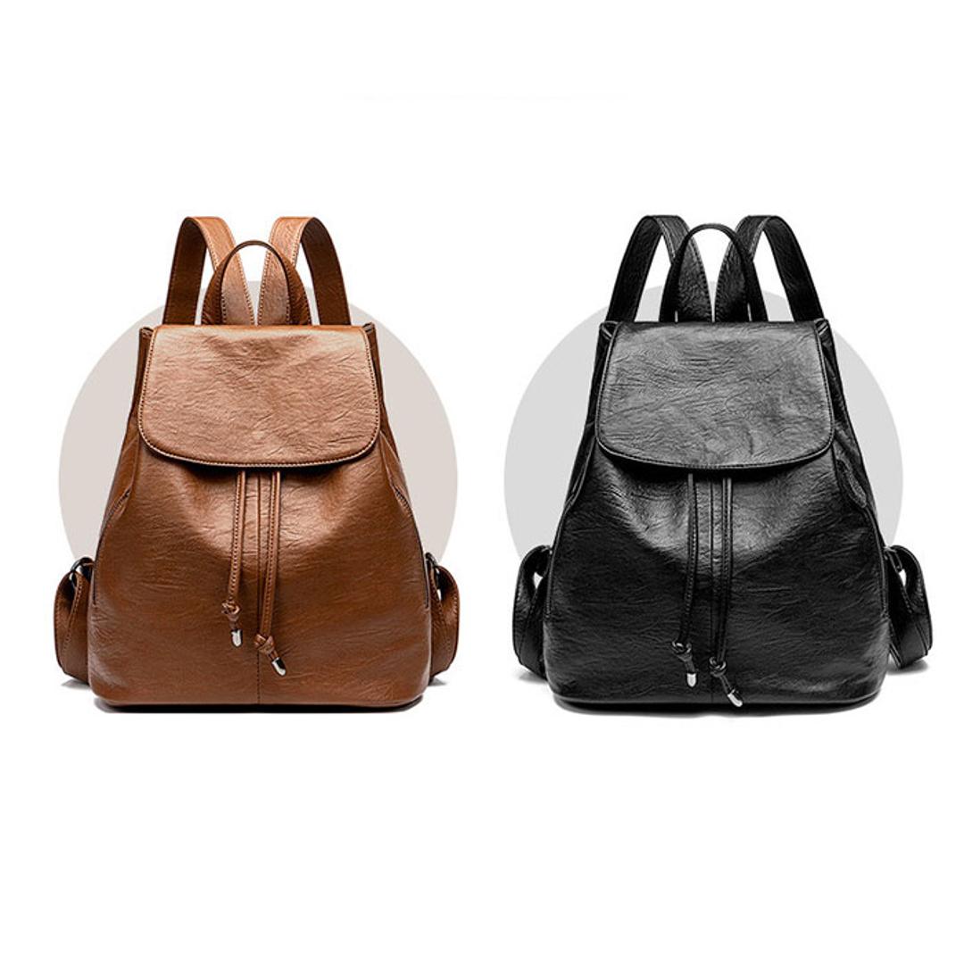 リュック 大容量 レディース 通販 リュックサック バックパック デイパック ナップザック レディースリュック 手提げ トート 大きく開く 収納 多機能 柔らかい やわらかい シンプル カジュアル 無地 大人 かっこいい おしゃれ オシャレ 通勤 通学 ブラウン ・