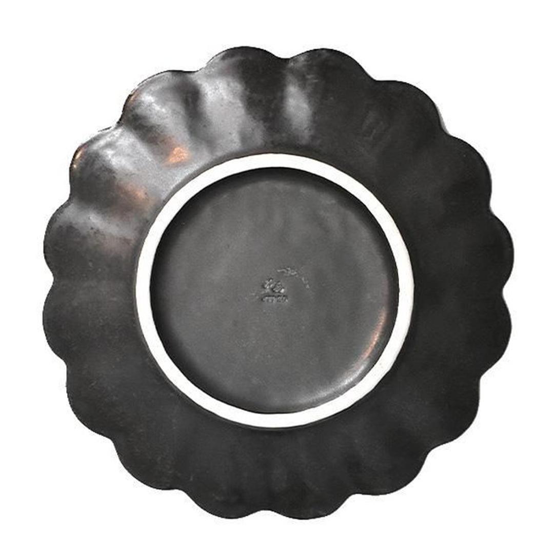 美濃焼 皿 通販 日本製 お皿 プレート 美濃 焼 21.5cm 中皿 丸皿 モーニングプレート 和食器 おしゃれ モダン かわいい 花形 花型 お花 電子レンジ対応 食洗機対応 サラダ デザート ケーキ リンカ 21プレート グルメスタイル キッチン用品 ホワイト ・