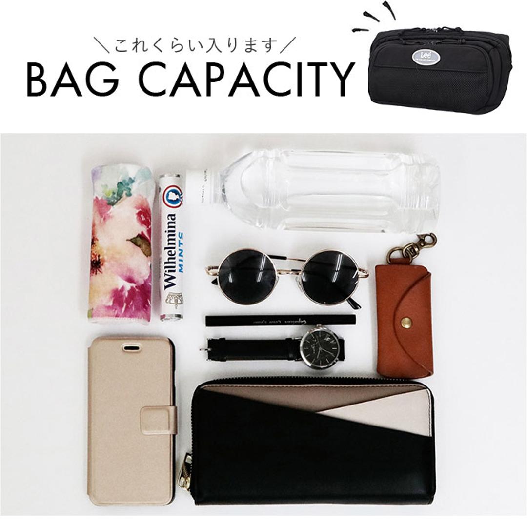 Lee リー ボディバッグ 320-3771 通販 ワンショルダーバッグ ボディバック ボディーバッグ クロスボディバッグ ボディーバック おしゃれ レディース メンズ 軽量 バッグ バック レディースバッグ メンズバッグ ブランド かばん オシャレ カジュアル ブラック ・