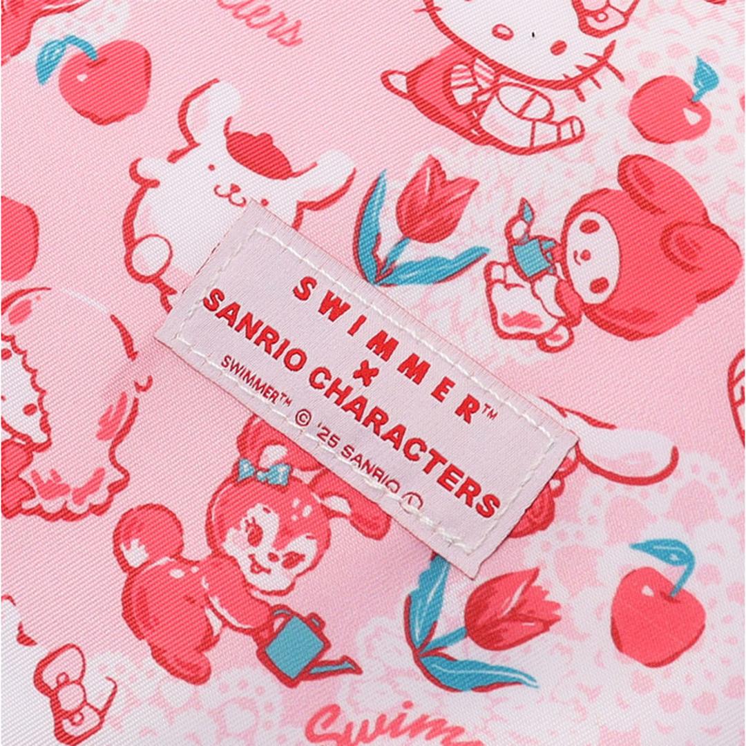 スイマー サンリオ トラベルポーチ 吊り下げ 通販 SWIMMER×SANRIO 吊り下げポーチ つりさげ ポーチ ハンギングポーチ コスメポーチ 小物入れ 旅行 トラベル 収納 キャラクター おしゃれ かわいい 可愛い パッキングオーガナイザー 旅行用品 SWIMMERXSANRIO/ピンク ・
